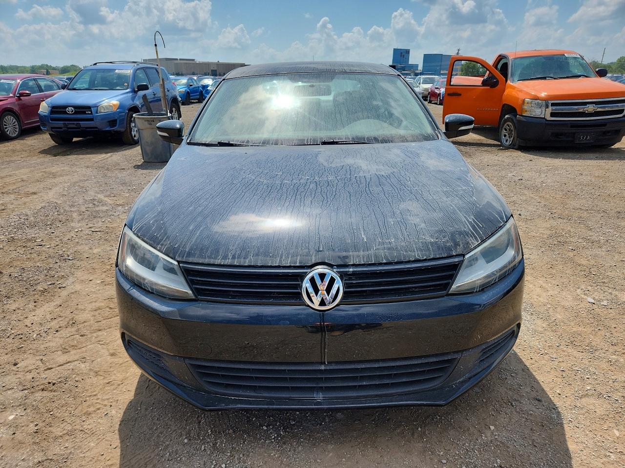 2013 Volkswagen Jetta Tdi Black vin: 3VW3L7AJ0DM408857