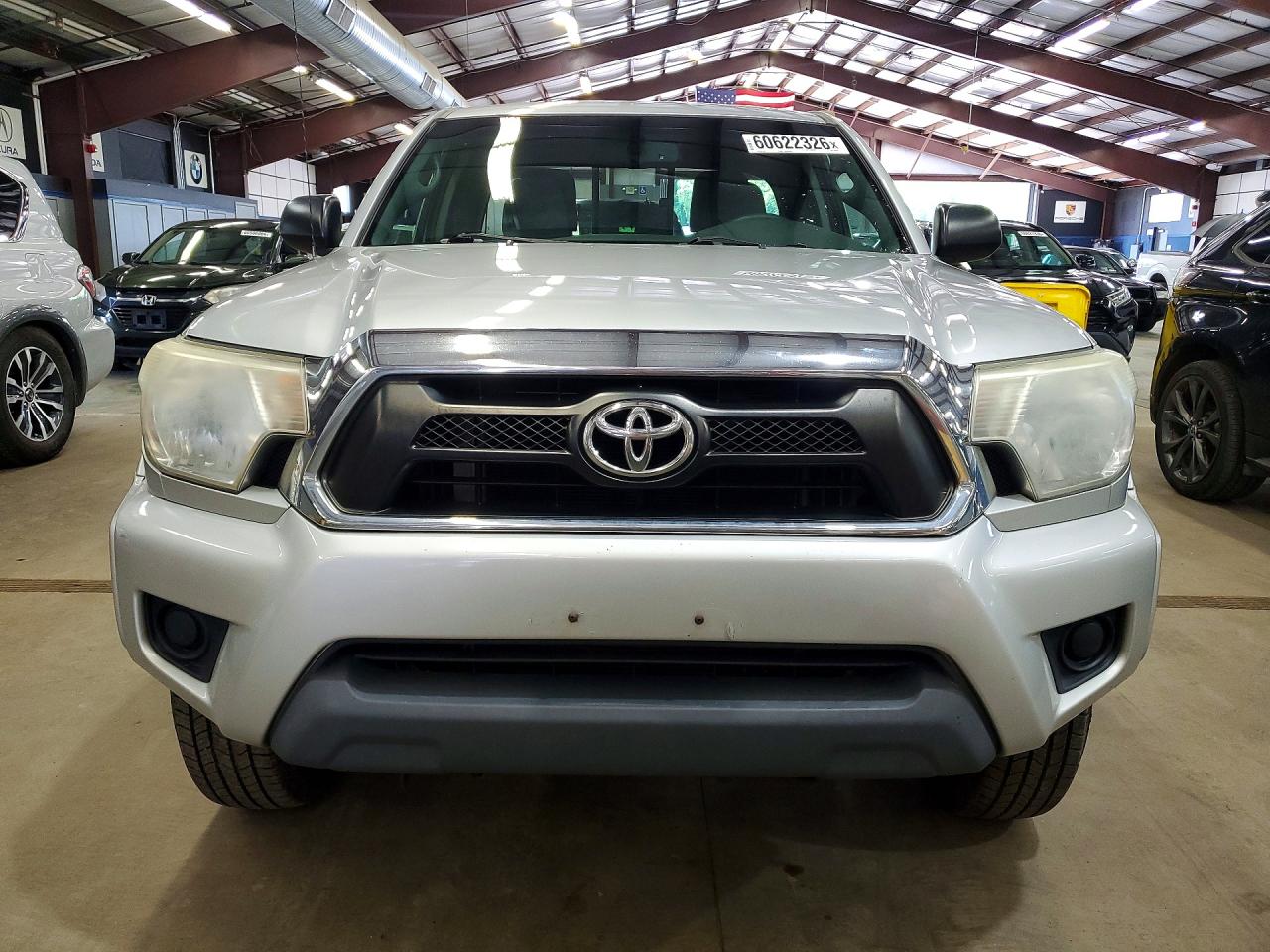 2013 Toyota Tacoma Access Cab Silver vin: 5TFUX4EN4DX018300