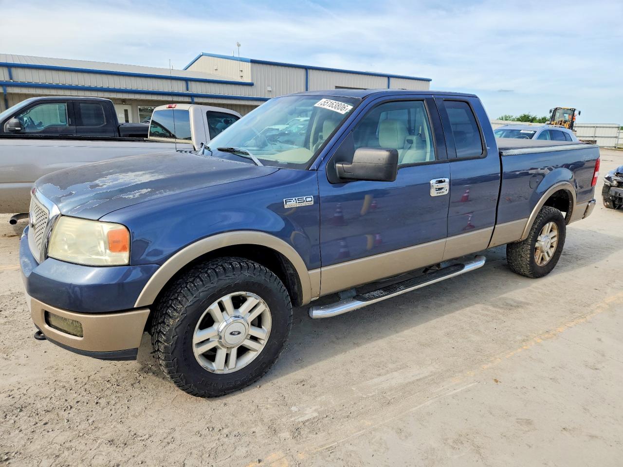 2004 Ford F150 Blue vin: 1FTPX14514NC04949