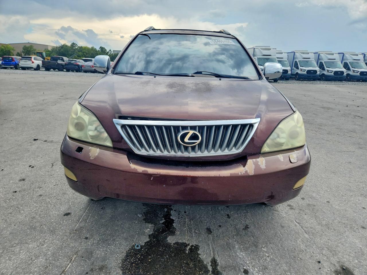 2008 Lexus Rx 350 Коричневый vin: JTJHK31U082851051