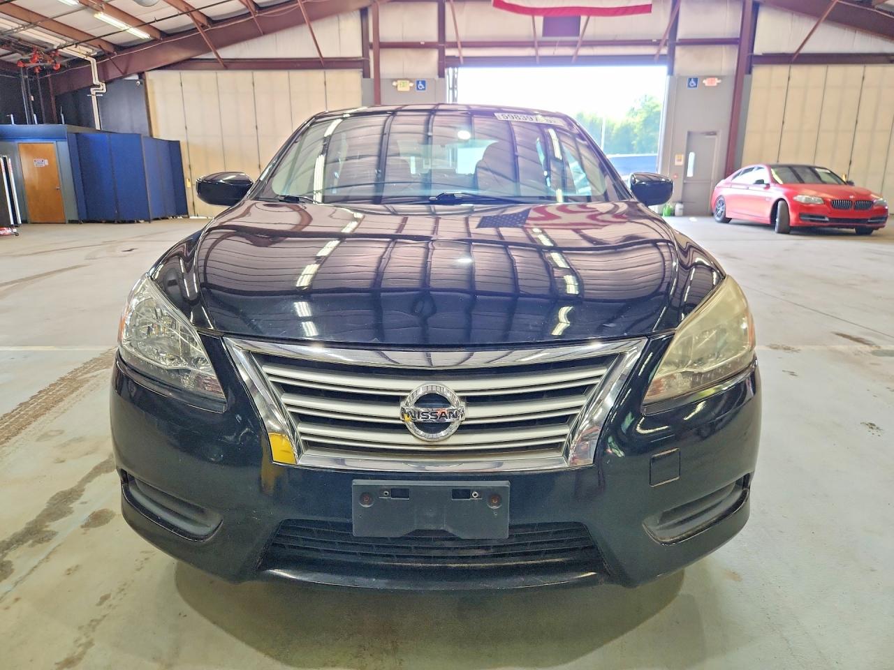 2015 Nissan Sentra Sv Black vin: 3N1AB7APXFL673962