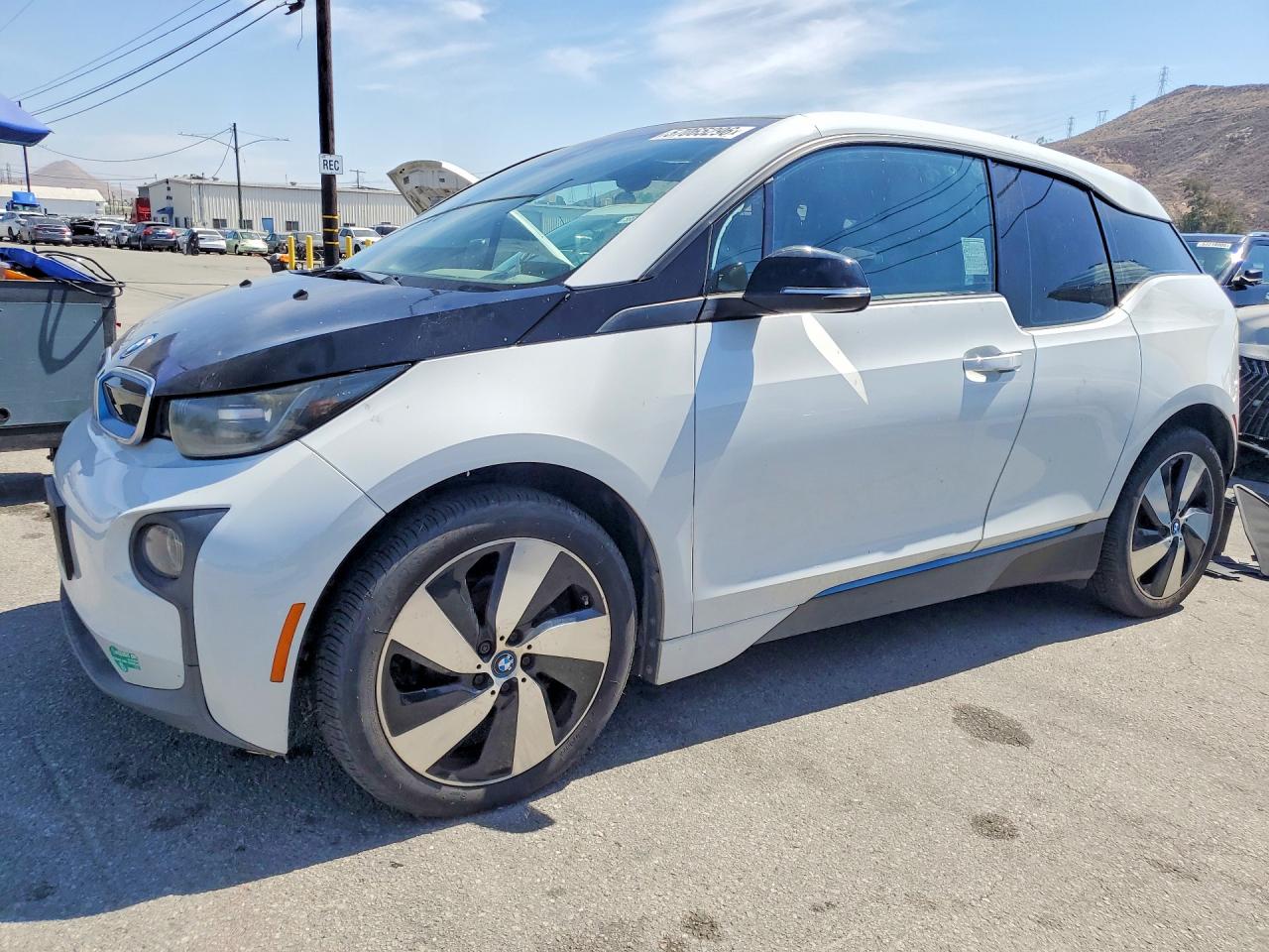 2015 Bmw I3 Rex White vin: WBY1Z4C59FV504422