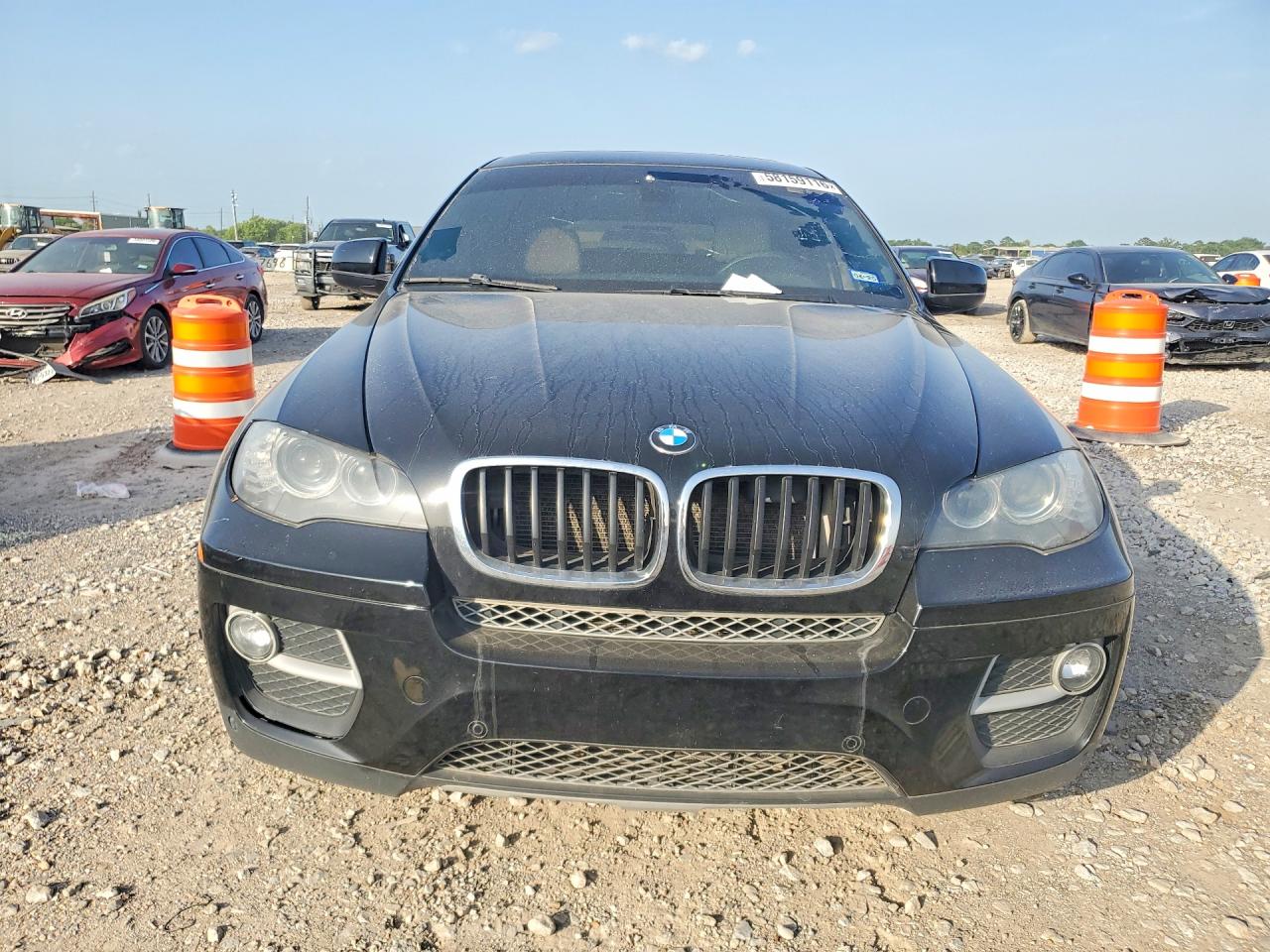 2014 Bmw X6 Xdrive35i Black vin: 5UXFG2C57E0H09882