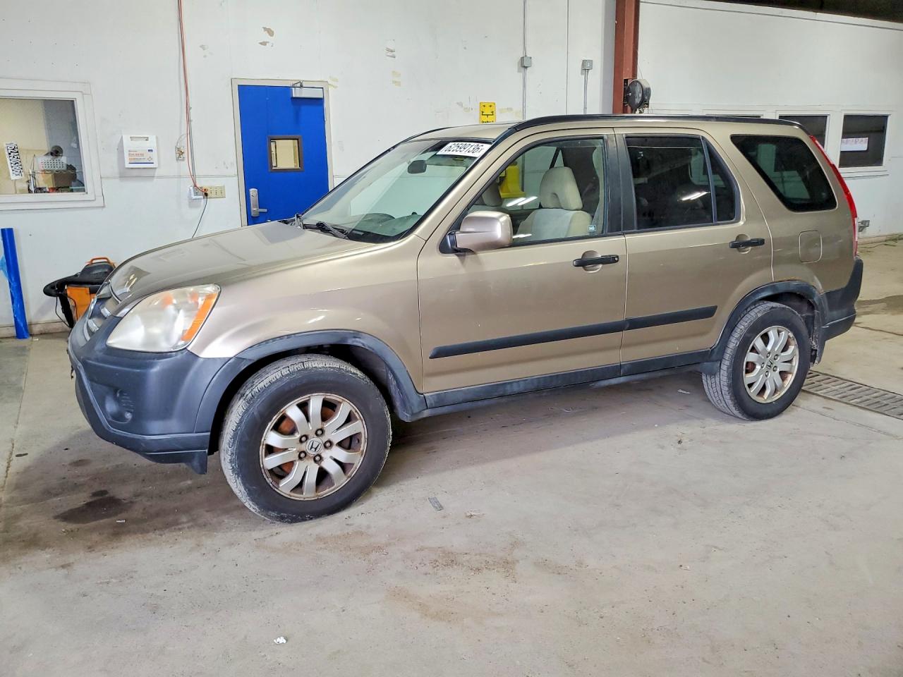 2005 Honda Cr-v Ex Brown vin: JHLRD78815C001228