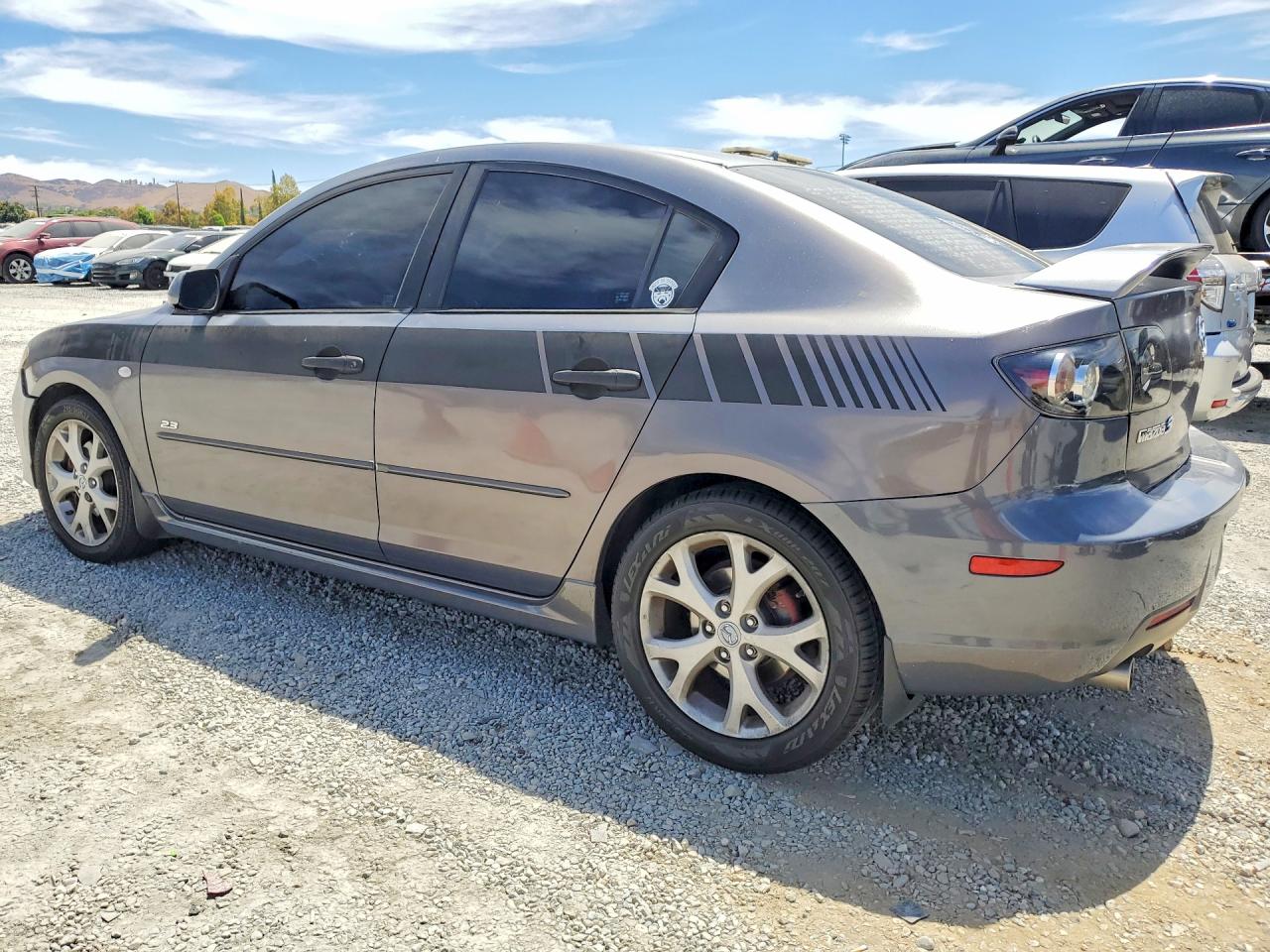 2008 Mazda 3 S Угольный vin: JM1BK324X81866962