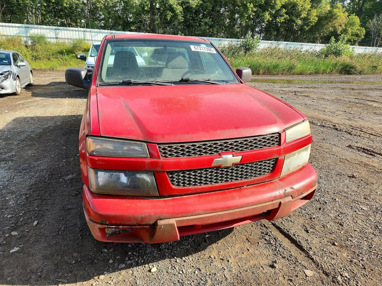 2006 Chevrolet Colorado Красный vin: 1GCCS148668151898