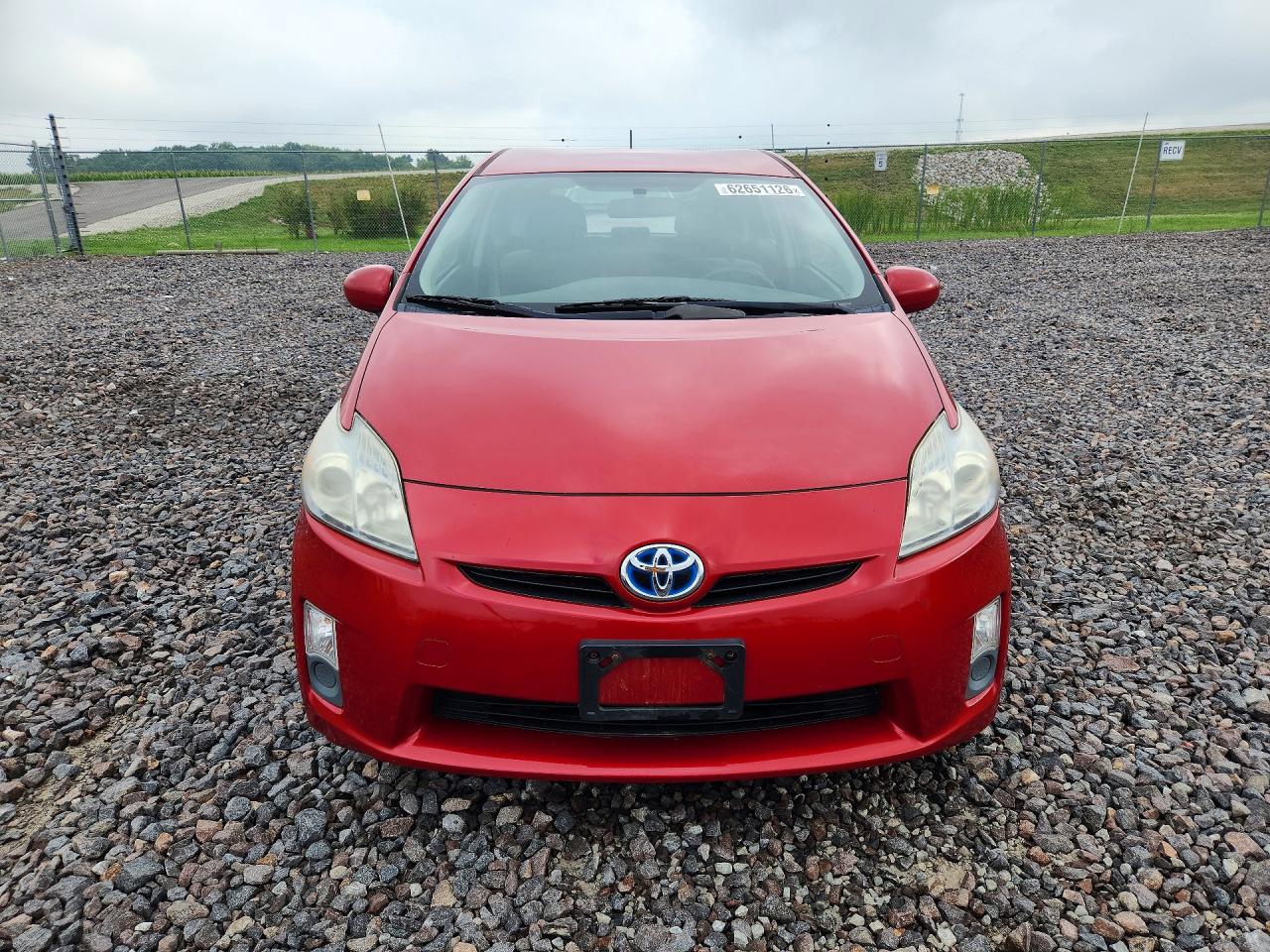 2010 Toyota Prius Ii Red vin: JTDKN3DUXA0191534