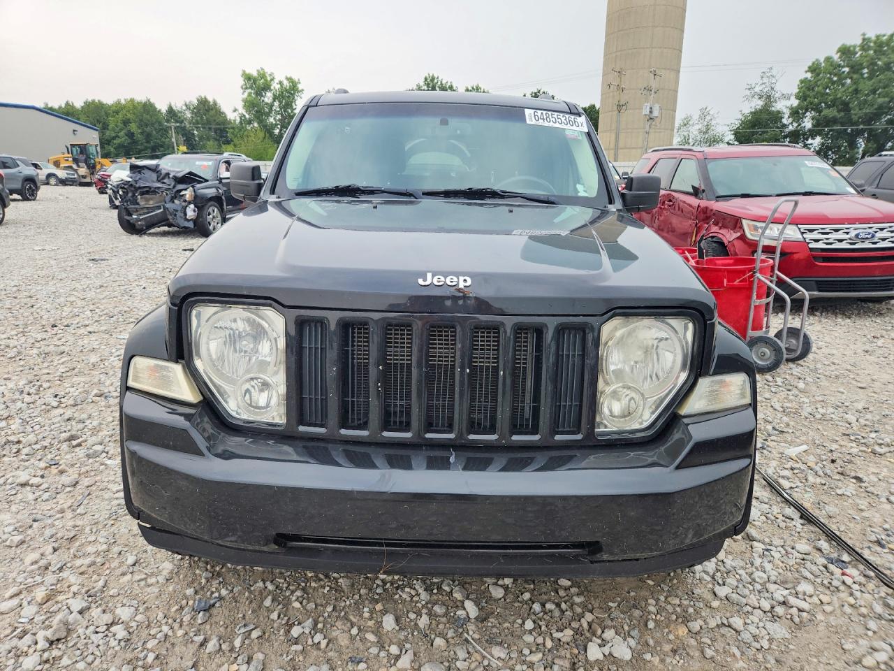 2012 Jeep Liberty Sport Черный vin: 1C4PJMAK3CW196679
