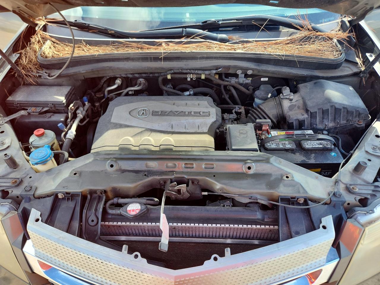 2007 Acura Mdx Technology Зеленый vin: 2HNYD28427H550004