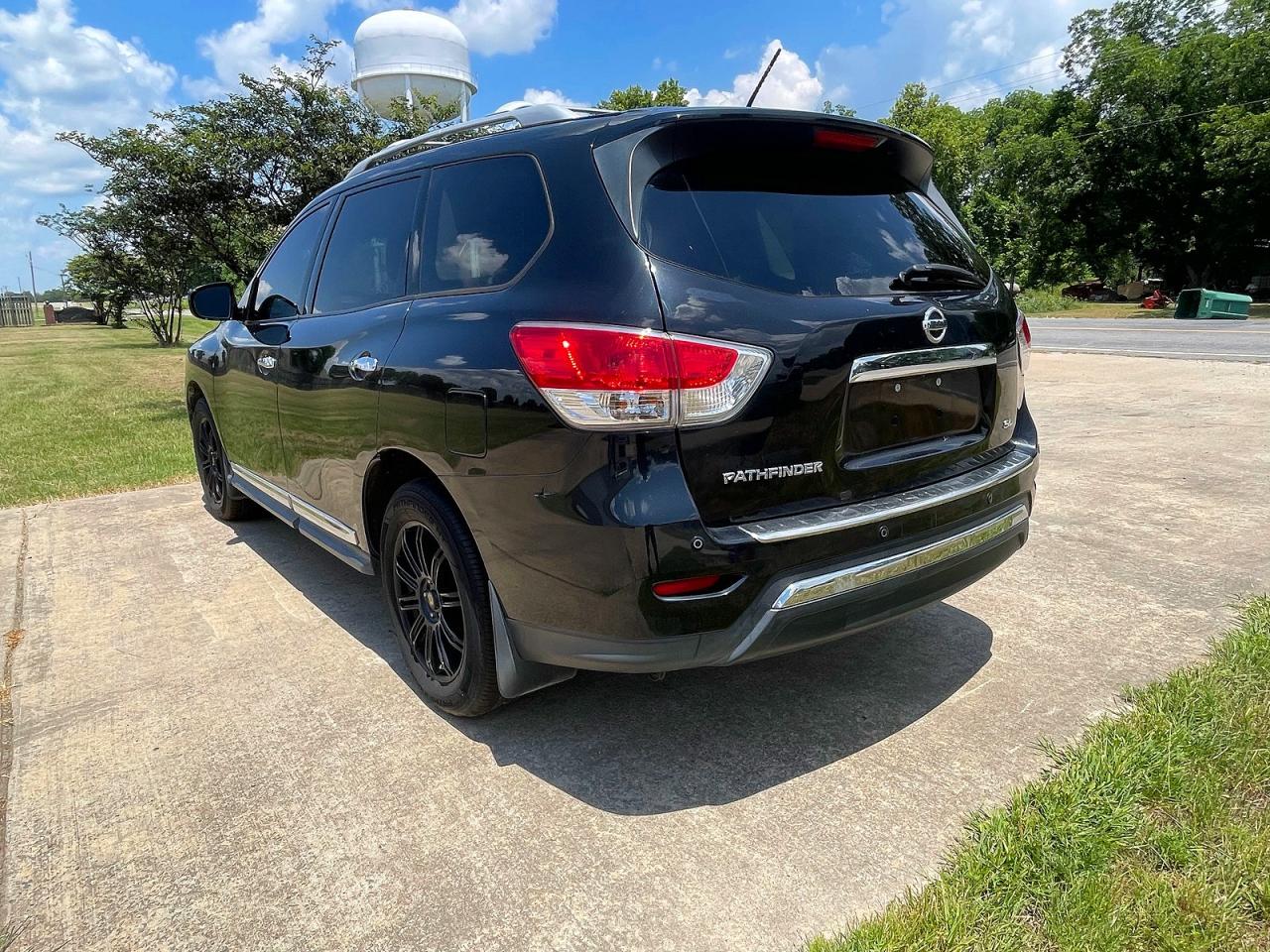 2015 Nissan Pathfinder Sl Black vin: 5N1AR2MN1FC686824