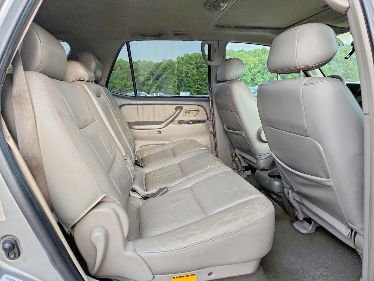 2002 Toyota Sequoia Limited Gray vin: 5TDZT38A02S137078