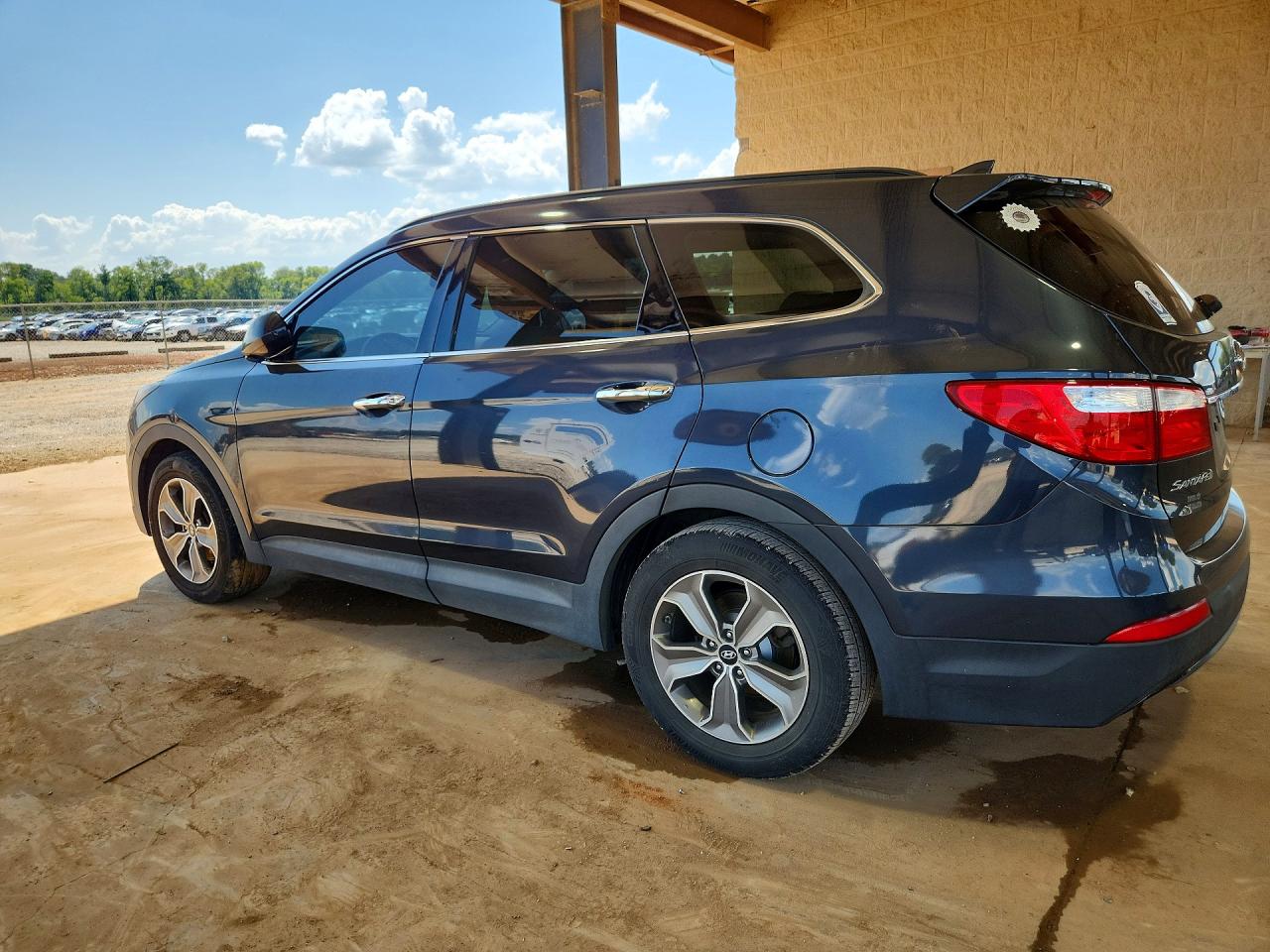2014 Hyundai Santa Fe Gls Black vin: KM8SM4HF0EU035162