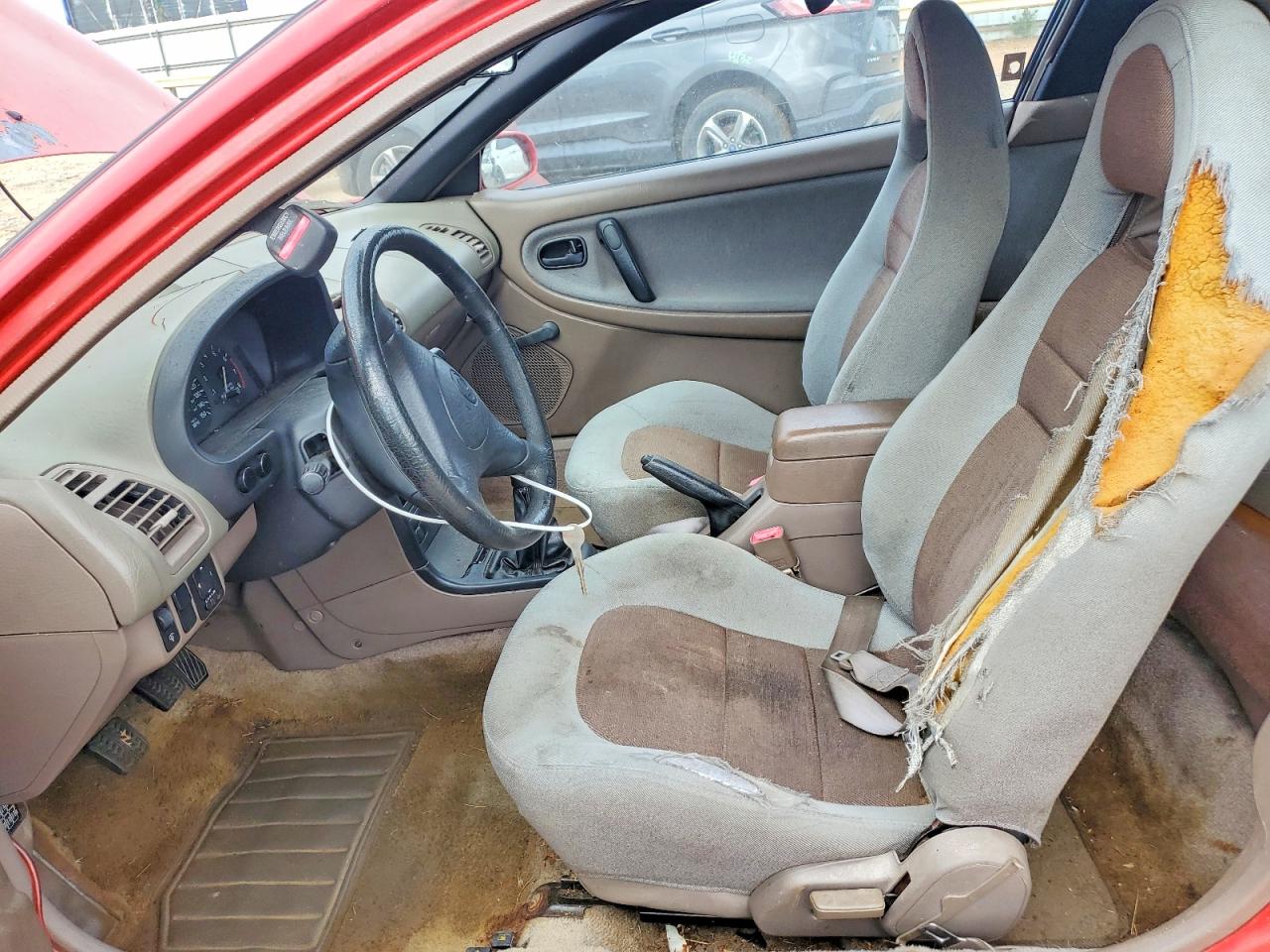 1993 Mazda Mx-3 Red vin: JM1EC4310P0229717