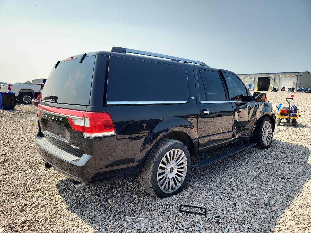 2015 Lincoln Navigator L Black vin: 5LMJJ3JT4FEJ04586