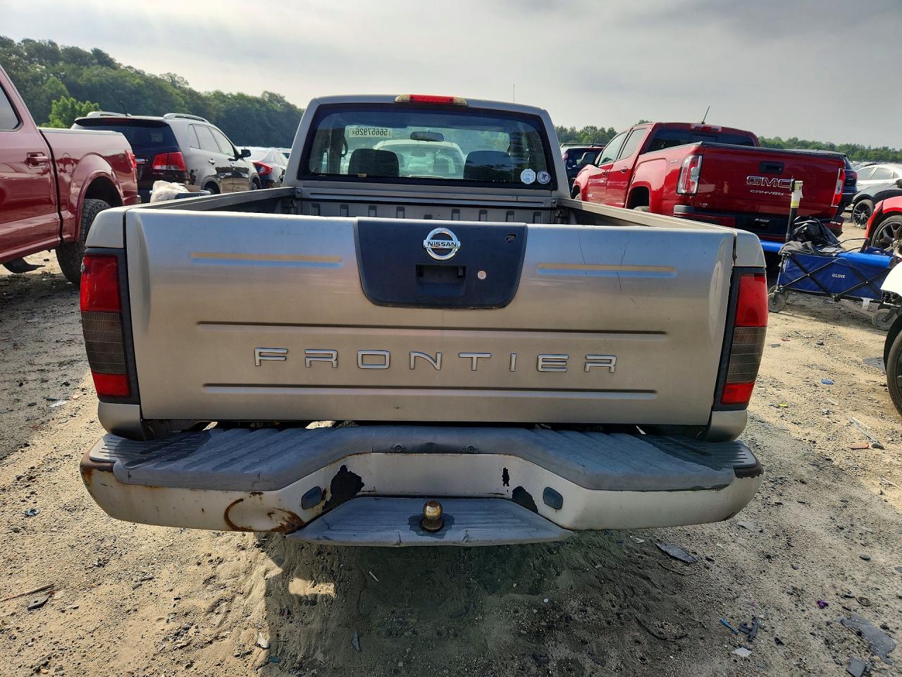 2003 Nissan Frontier King Cab Xe Silver vin: 1N6DD26T23C466838