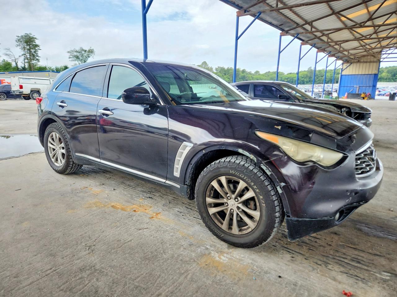2011 Infiniti Fx35 Base Black vin: JN8AS1MW0BM730400