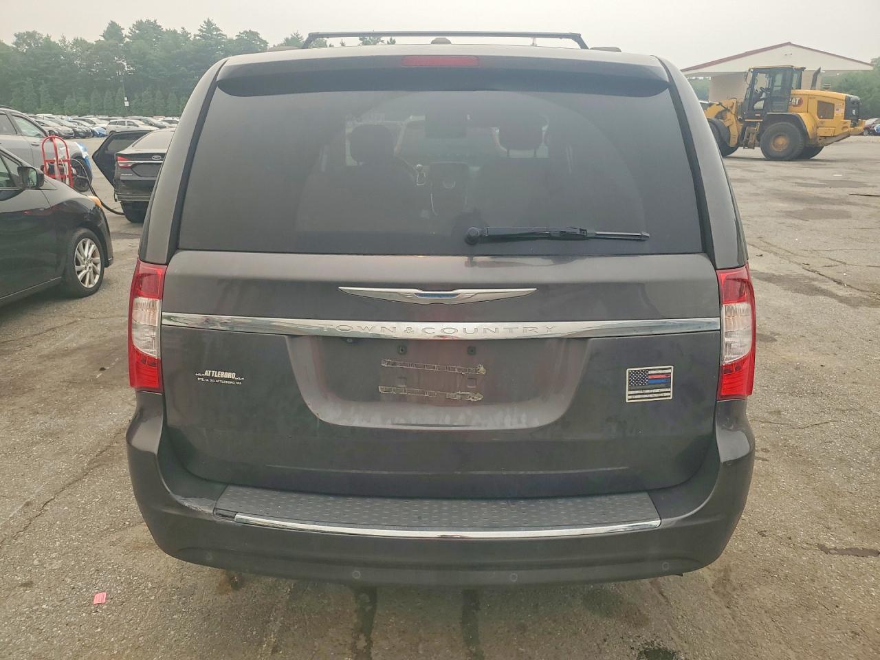 2015 Chrysler Town & Country Touring L Gray vin: 2C4RC1CG4FR620376