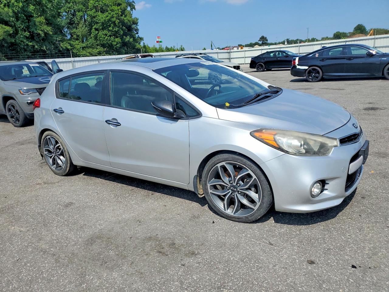 2015 Kia Forte Sx Silver vin: KNAFZ5A39F5298661