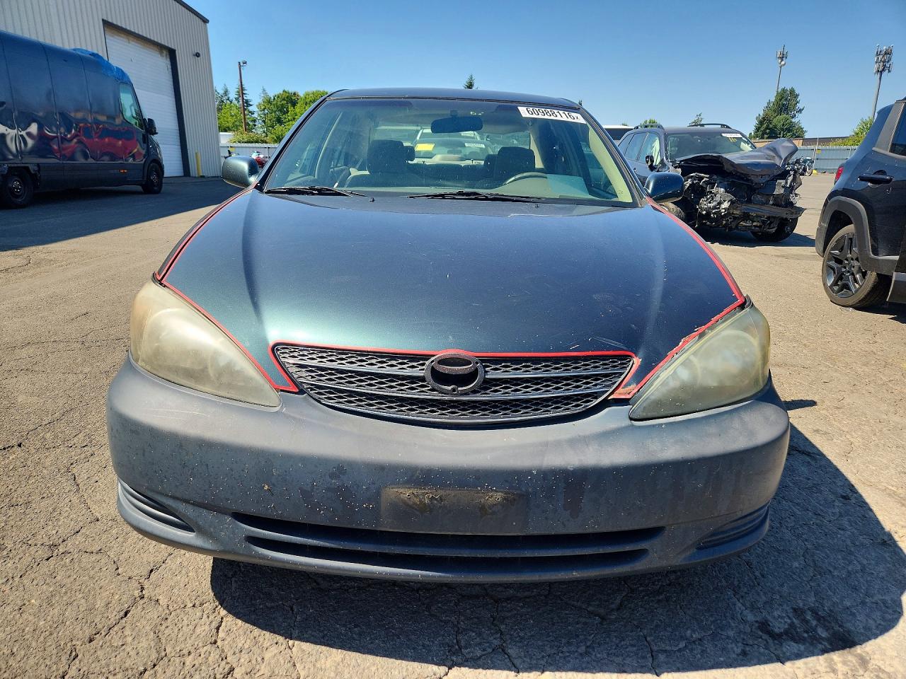 2003 Toyota Camry Le V6 Green vin: 4T1BF32K43U545070