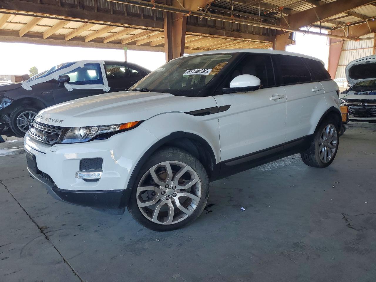 2015 Land Rover Range Rover Evoque Pure Plus White vin: SALVP2BG6FH034180
