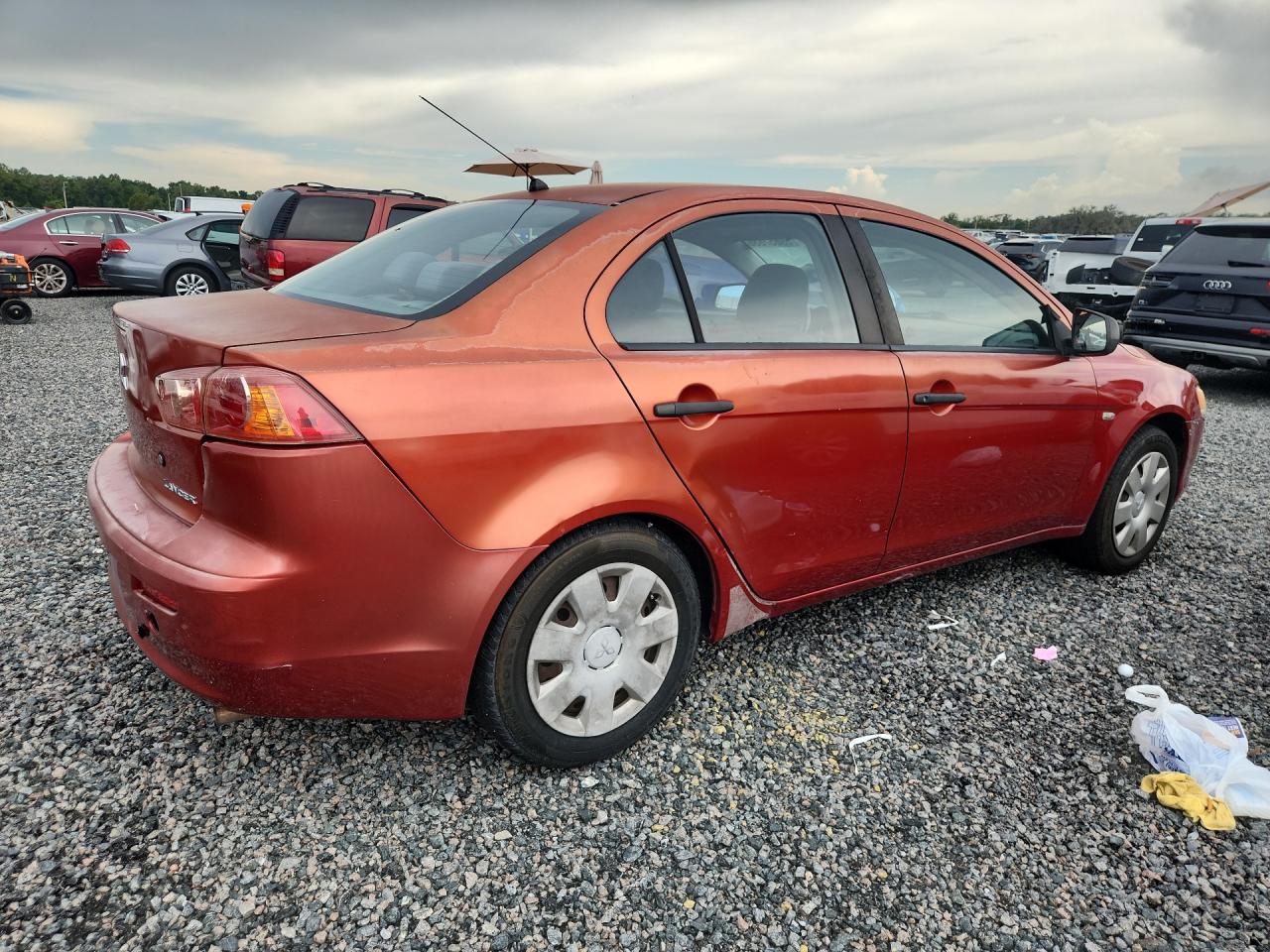 2008 Mitsubishi Lancer De Red vin: JA3AU16U58U012933