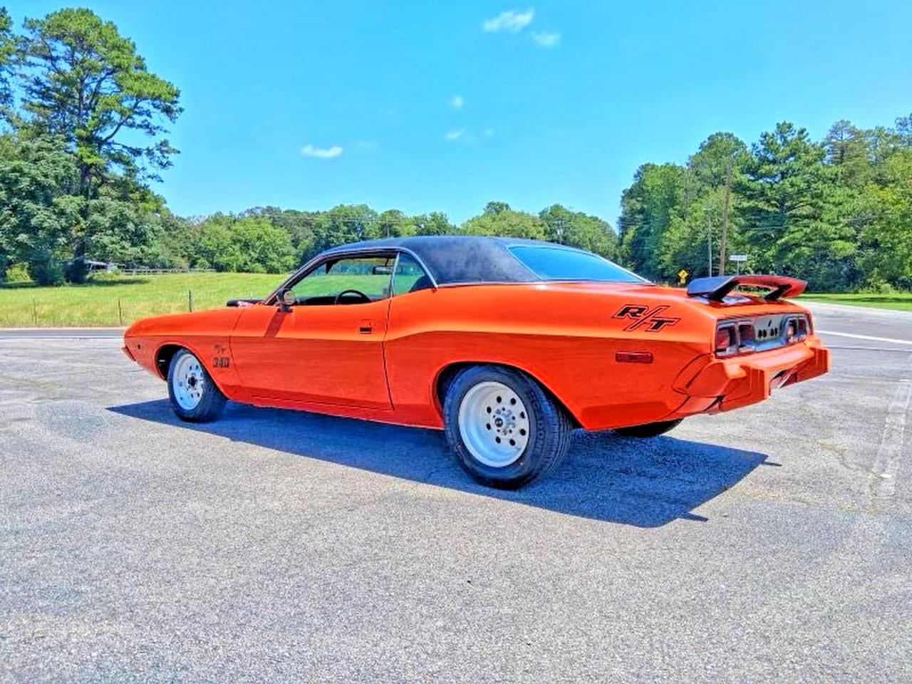 1973 Dodge Challenger Оранжевый vin: JH23G3B288440