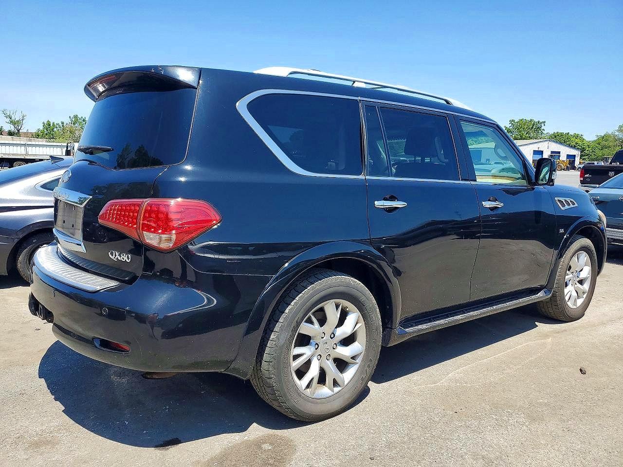 2014 Infiniti Qx80 Base Черный vin: JN8AZ2NC0E9352303