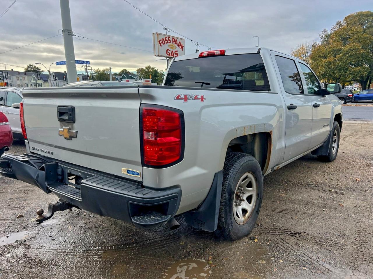 2016 Chevrolet Silverado K1500 Silver vin: 3GCUKNEC5GG109149
