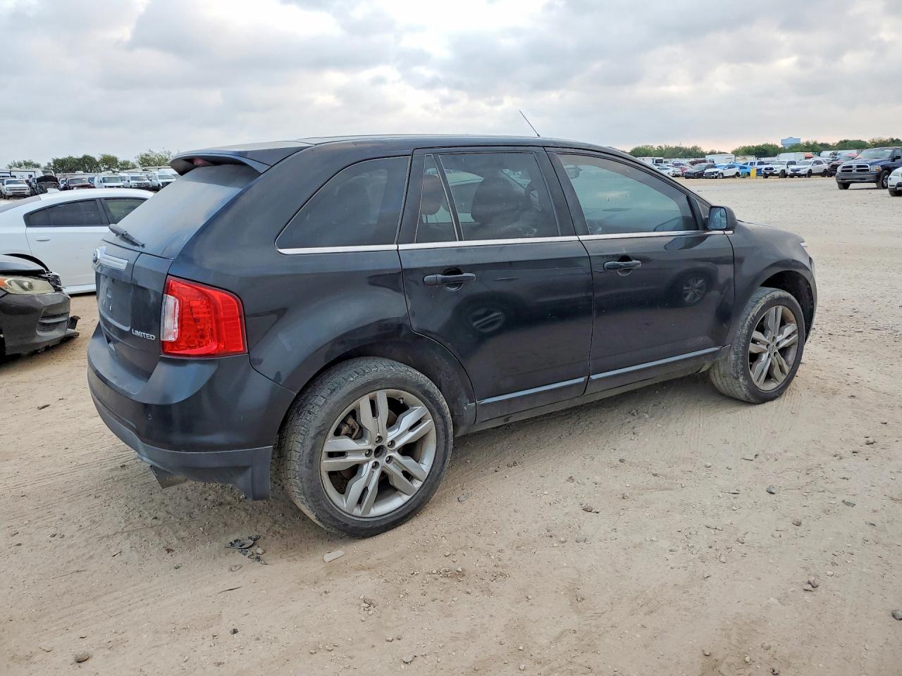 2013 Ford Edge Limited Black vin: 2FMDK3KC0DBA79819