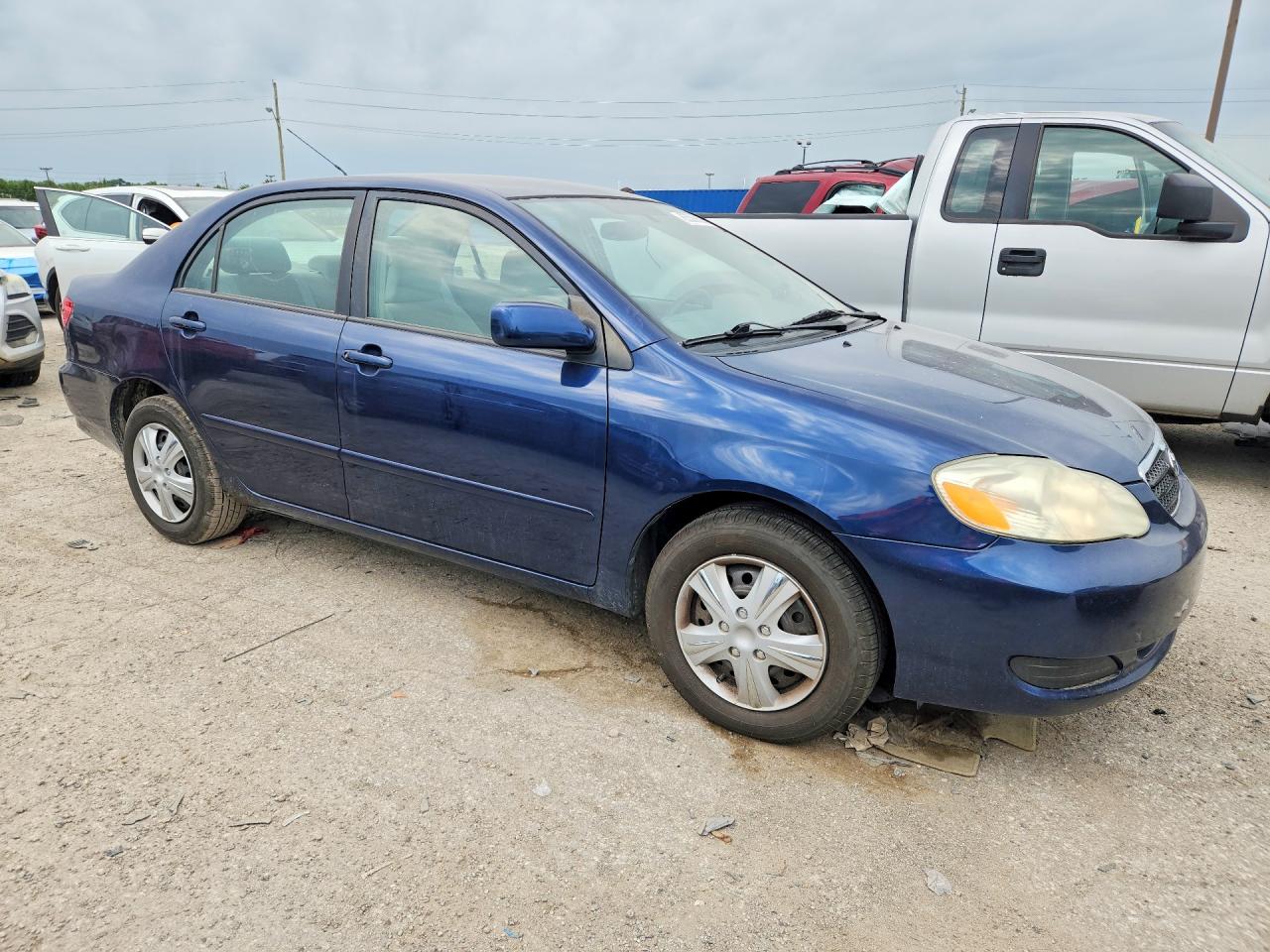 2007 Toyota Corolla Le Blue vin: 1NXBR32EX7Z903845
