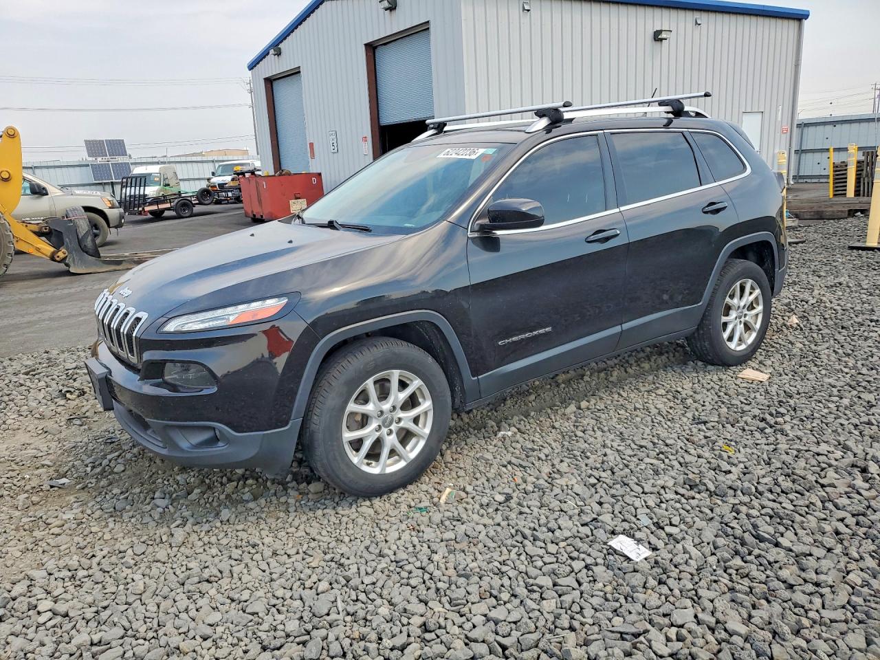 2014 Jeep Cherokee Latitude Black vin: 1C4PJMCS8EW321336
