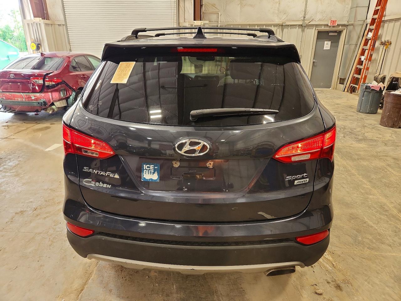 2013 Hyundai Santa Fe Sport 2.4l Gray vin: 5XYZUDLB0DG106044
