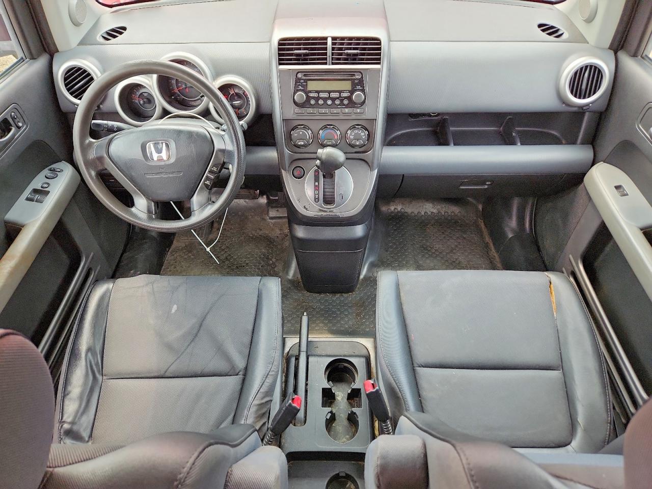 2005 Honda Element Ex Red vin: 5J6YH28675L019533