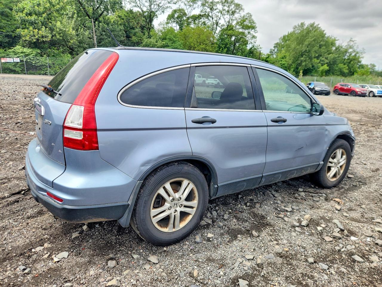 2010 Honda Cr-v Ex Blue vin: 3CZRE4H58AG703434
