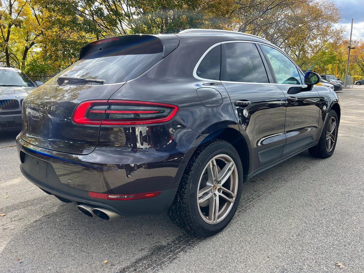 2015 Porsche Macan S Brown vin: WP1AB2A52FLB66269