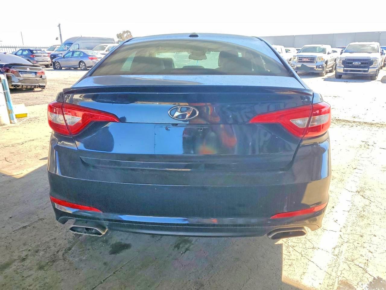 2015 Hyundai Sonata Sport Black vin: 5NPE34AF3FH087217