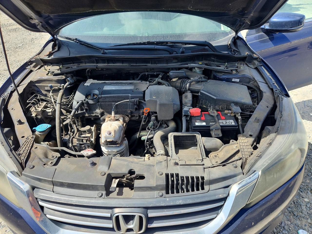 2013 Honda Accord Exl Blue vin: 1HGCR2F89DA156440