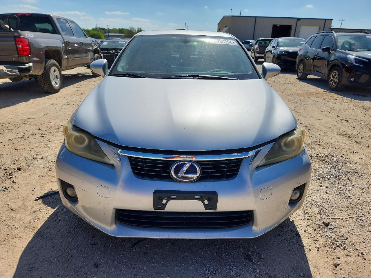 2013 Lexus Ct 200 Silver vin: JTHKD5BH3D2129520