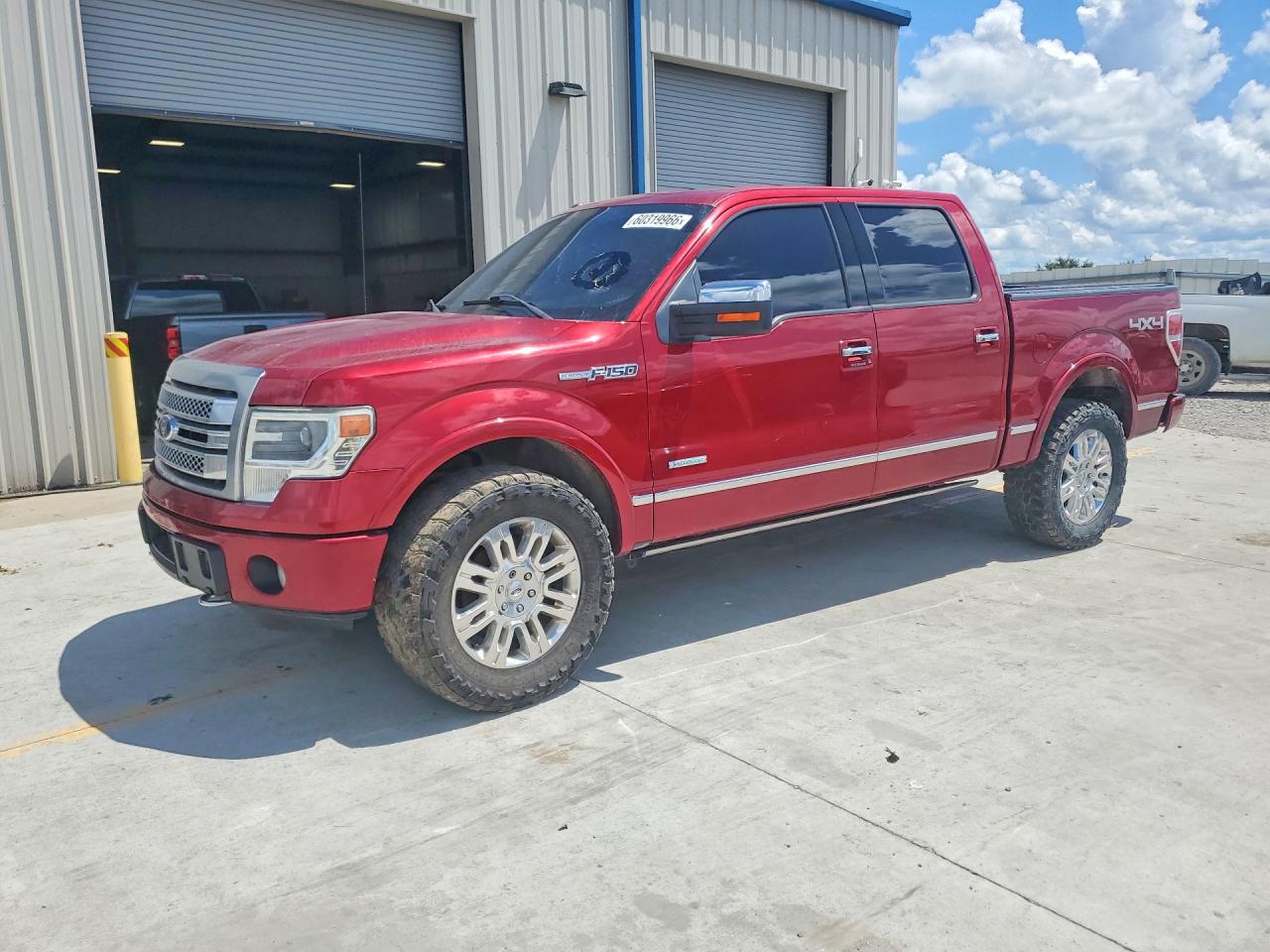 2014 Ford F150 Supercrew Red vin: 1FTFW1ET8EFA10099