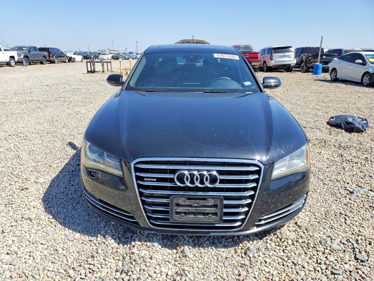 2013 Audi A8 L Quattro Black vin: WAURGAFDXDN008261
