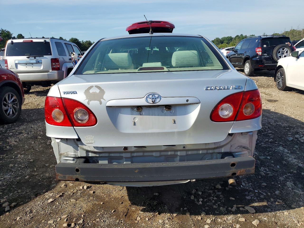 2007 Toyota Corolla Le Silver vin: 1NXBR32E77Z841482