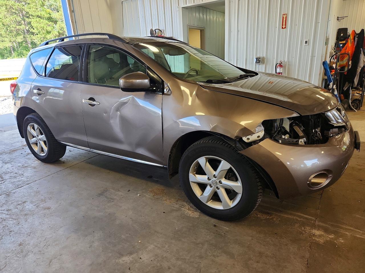 2010 Nissan Murano S Tan vin: JN8AZ1MW0AW122472