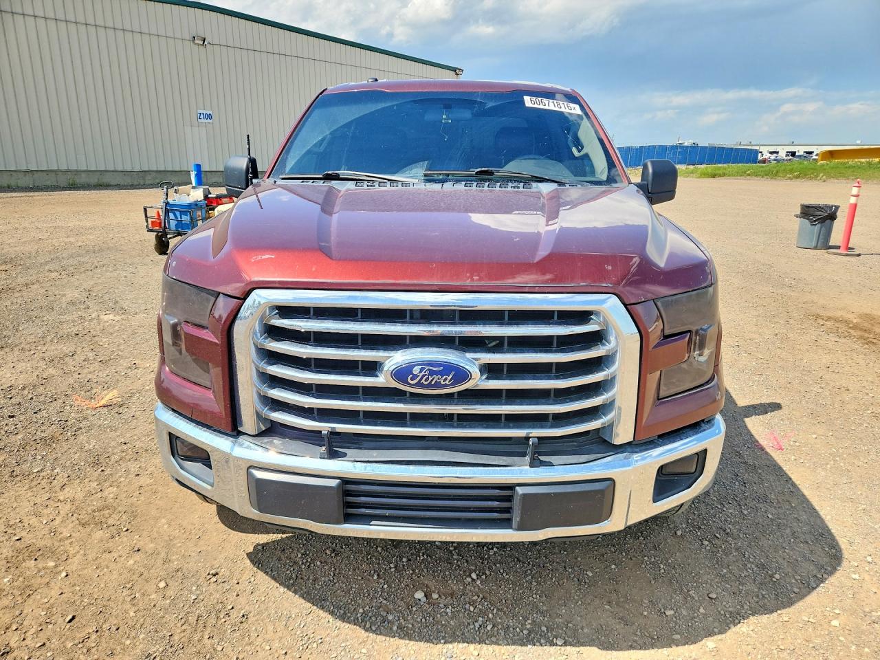 2015 Ford F150 Supercrew Burgundy vin: 1FTEW1EP5FKD73306