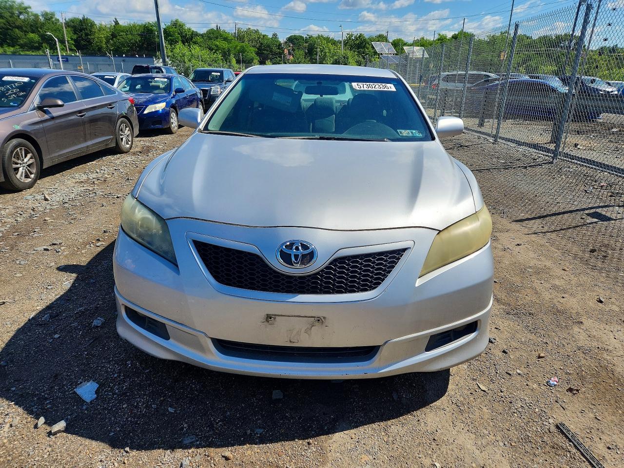2008 Toyota Camry Se Серебряный vin: 4T1BE46K58U764887