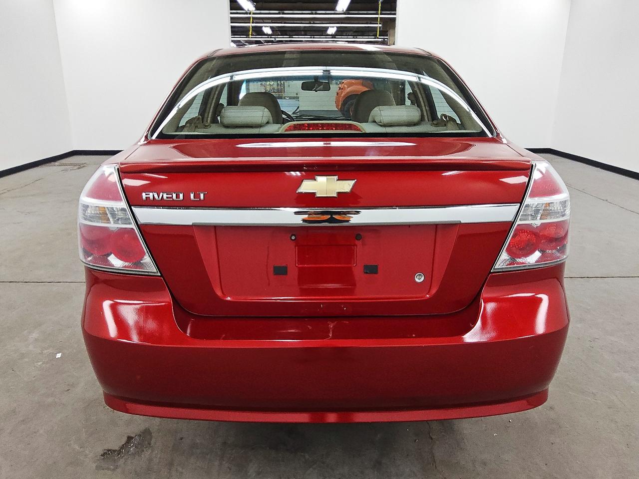 2011 Chevrolet Aveo Red vin: KL1TD5DE9BB220532