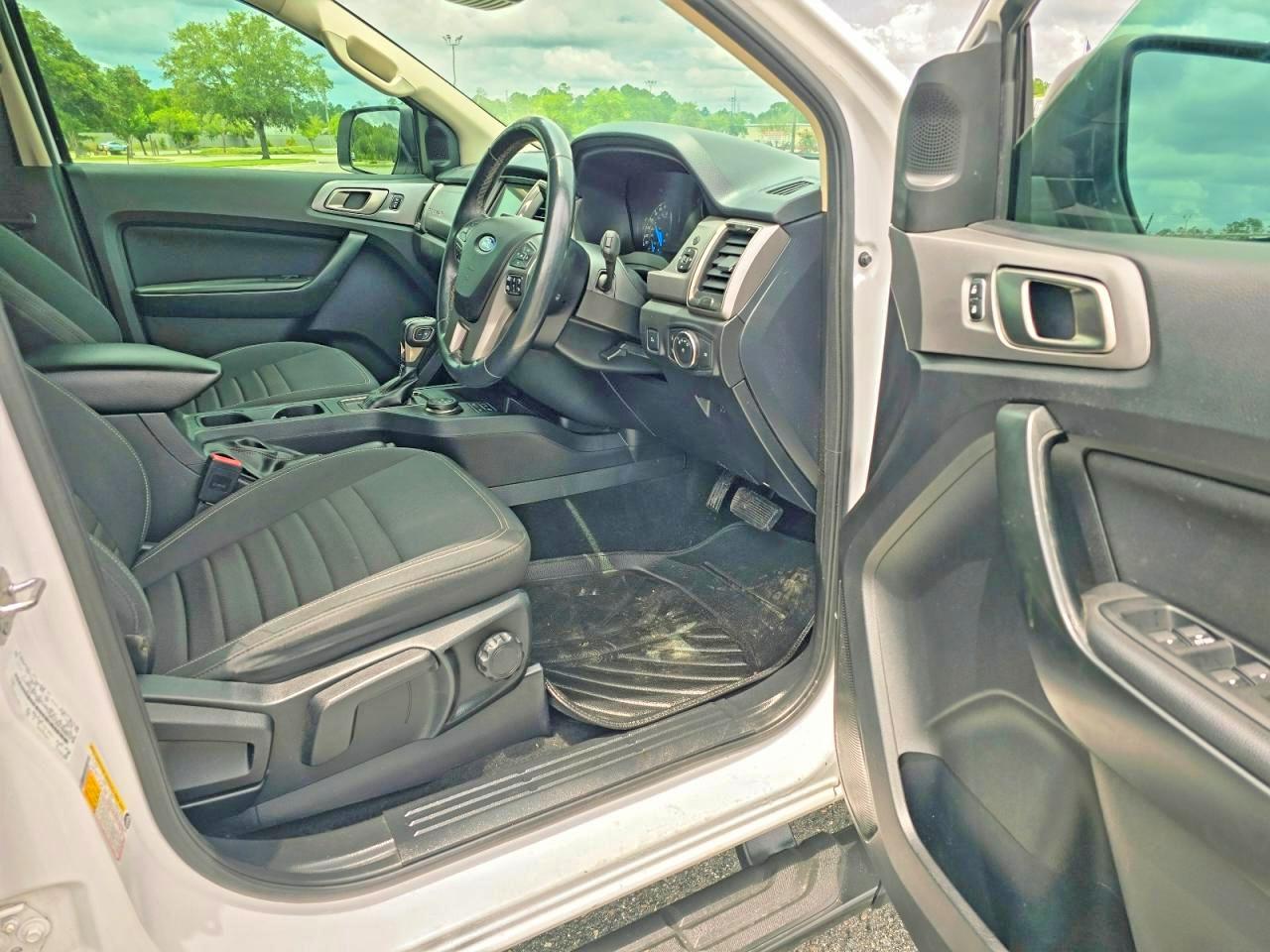 2021 Ford Ranger Xl White vin: 1FTER4FH5MLD35677