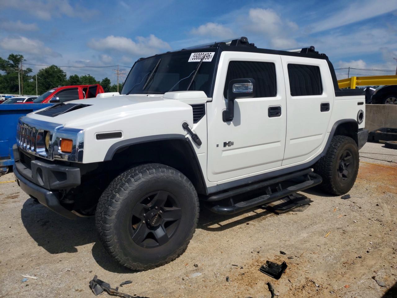 2006 Hummer H2 Sut White vin: 5GRGN22U06H118375