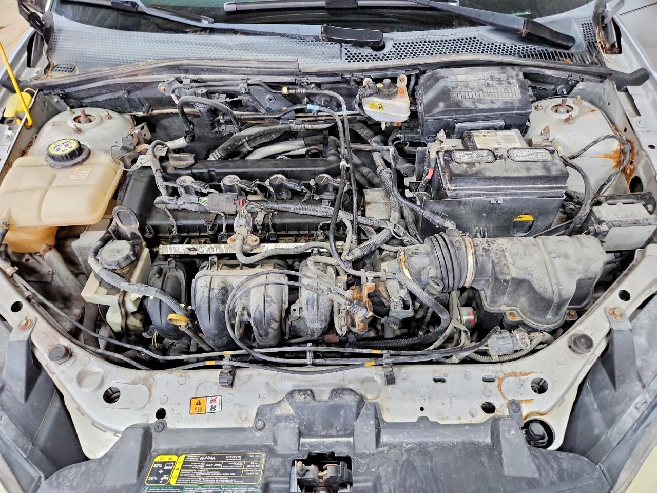 2007 Ford Focus Zx5 Silver vin: 1FAHP37N77W204146