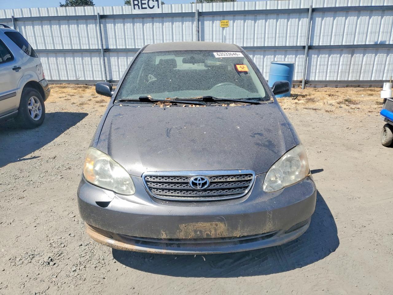 2006 Toyota Corolla Ce Gray vin: 1NXBR32E66Z626271
