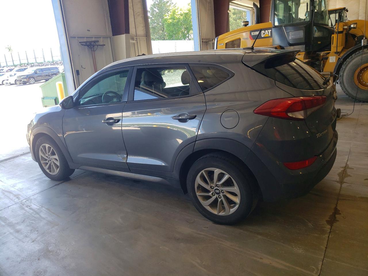2016 Hyundai Tucson Se Gray vin: KM8J3CA40GU092594